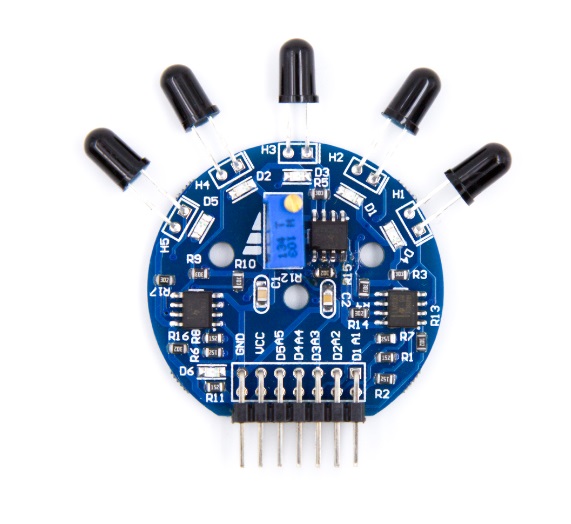 Датчик пламени на 5 каналов